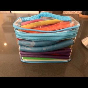 Flexible curling rods